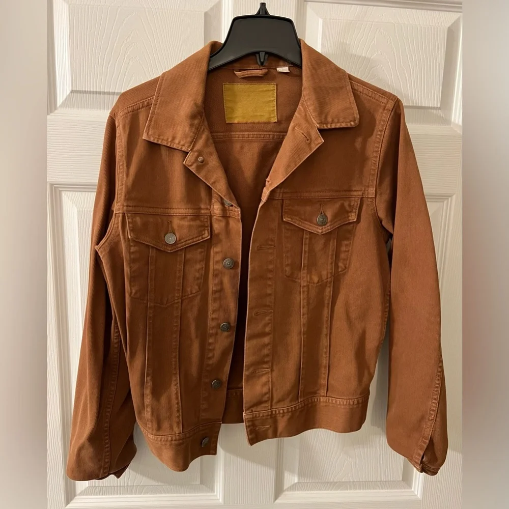 Denim Button Jacket - Picture 5 of 6